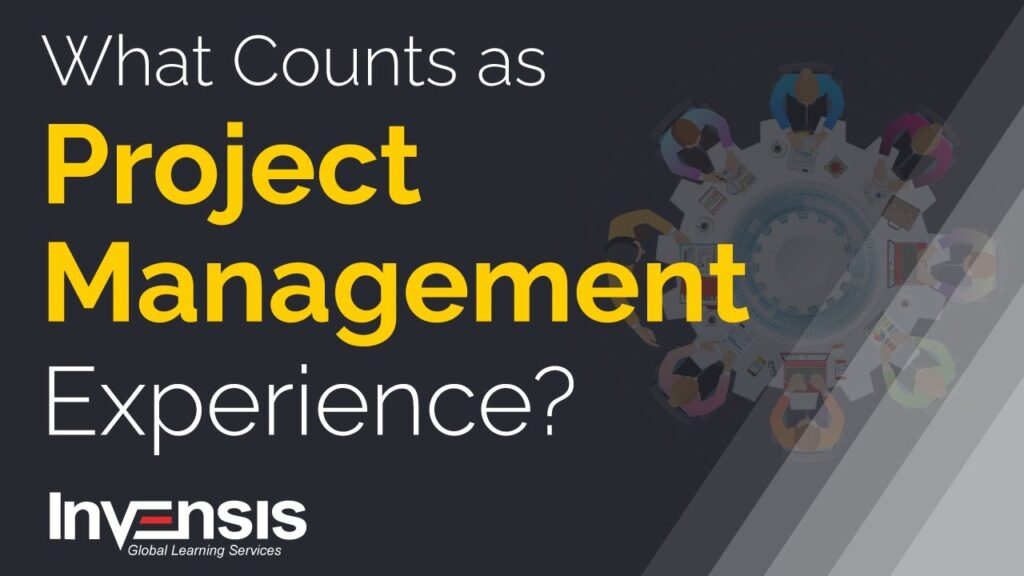 What counts as project management experience